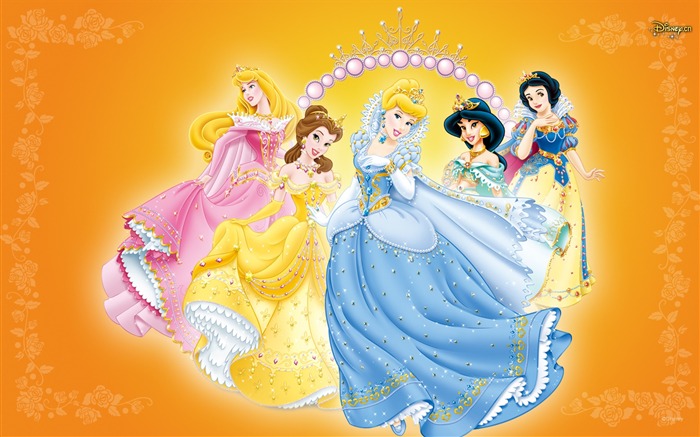 Princess Disney cartoon wallpaper (3) #17