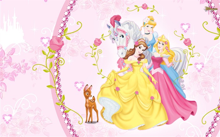 Princess Disney cartoon wallpaper (3) #18