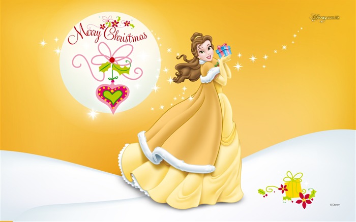 Princess Disney cartoon wallpaper (4) #12