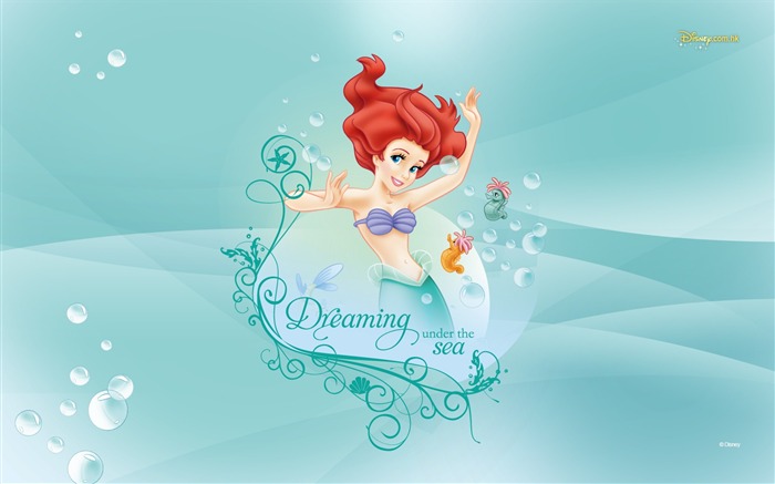 Princess Disney cartoon wallpaper (4) #13