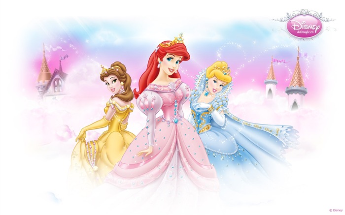 Princess Disney cartoon wallpaper (4) #19