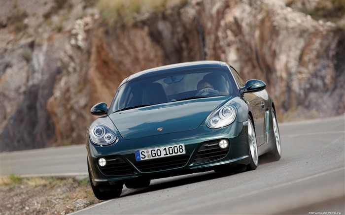 Porsche Cayman S - 2009 fonds d'écran HD #4