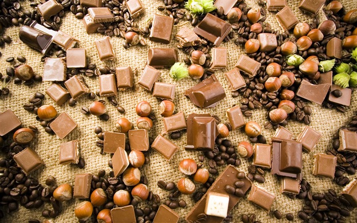 Chocolate close-up wallpaper (1) #3