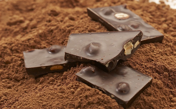 Chocolate close-up wallpaper (1) #12