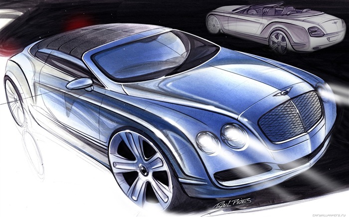 Bentley Continental GTC - 2006 fonds d'écran HD #26