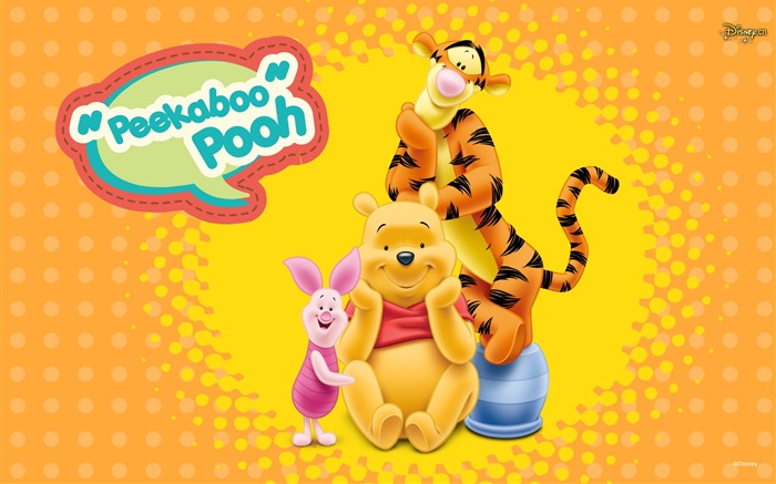 Walt Disney Zeichentrickfilm Winnie the Pooh Tapete (1) #12