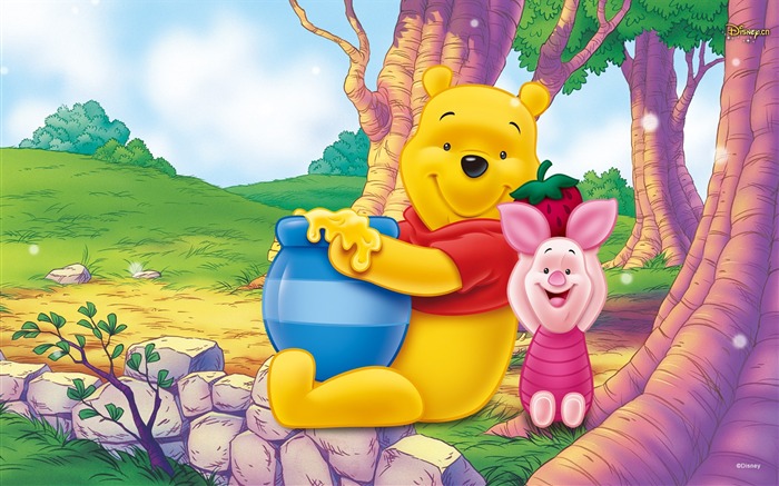 Walt Disney cartoon Winnie the Pooh wallpaper (2) #1