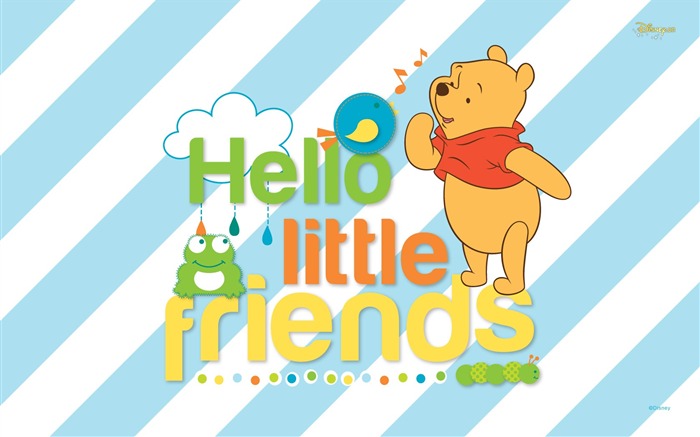 Walt Disney cartoon Winnie the Pooh wallpaper (2) #6