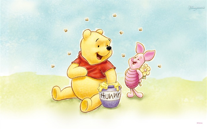 Walt Disney cartoon Winnie the Pooh wallpaper (2) #21