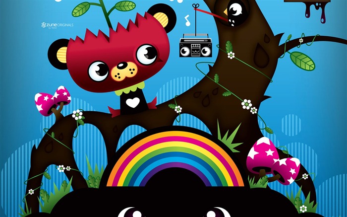 ZUNE Cartoon Wallpapers #1