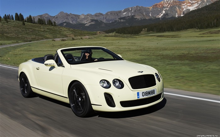 Bentley Continental Supersports Convertible - 2010 fonds d'écran HD #12