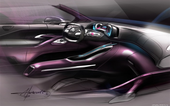 Concept Car Peugeot HR1 - 2010 HD Wallpaper #33