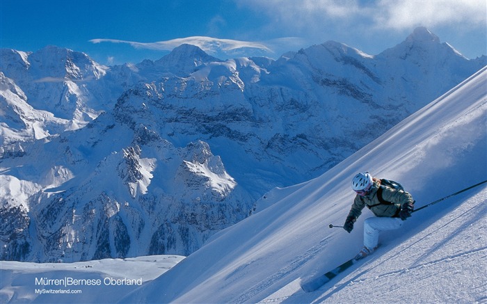 Swiss winter snow wallpaper #18