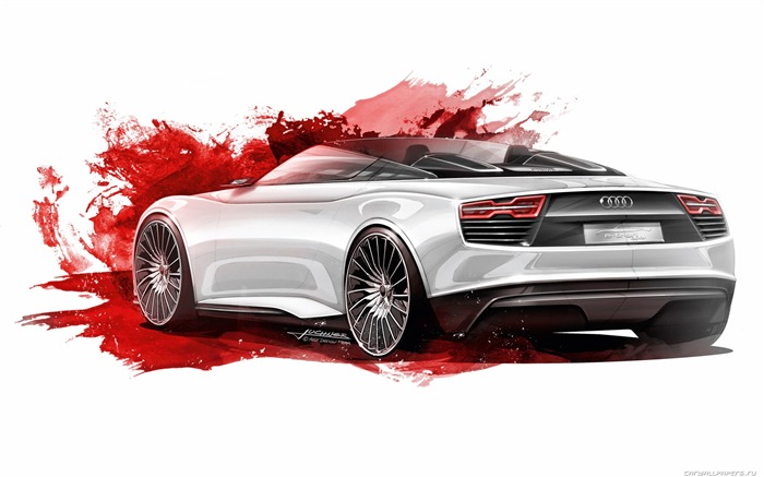 Concept Car Audi e-tron Spyder - 2010 奧迪 #29