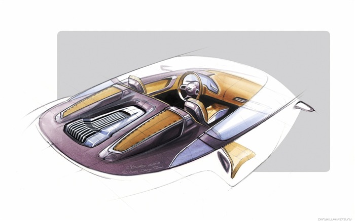 Concept Car Audi e-tron Spyder - 2010 奥迪36