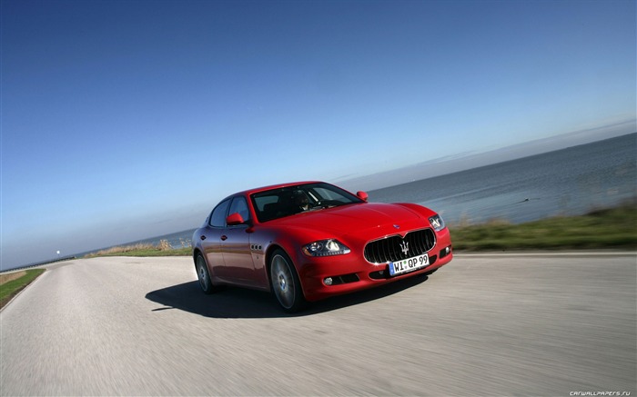 Maserati Quattroporte 스포츠 Gt 당연하지 - 2008의 HD 벽지 #5