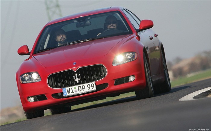 Maserati Quattroporte 스포츠 Gt 당연하지 - 2008의 HD 벽지 #6