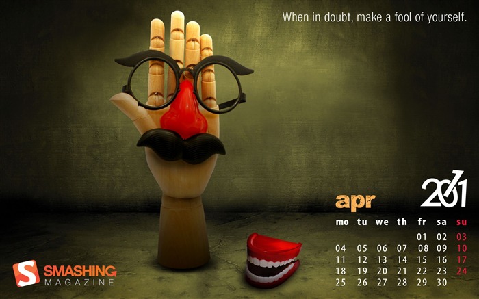 April 2011 Calendar Wallpaper (1) #14