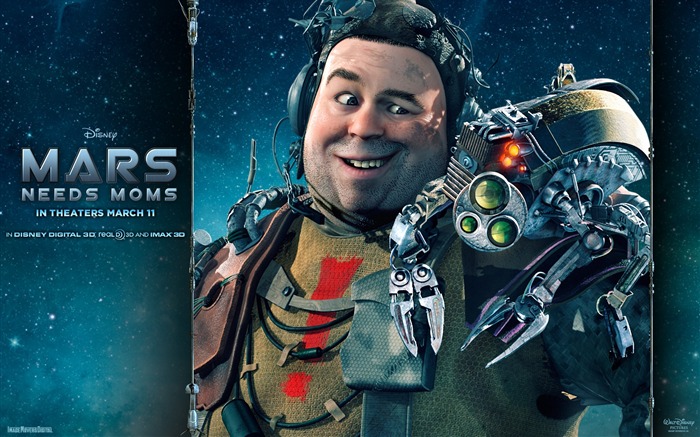 Mars Needs Moms fonds d'écran #1