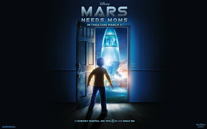 Mars Needs Moms fonds d'écran #7