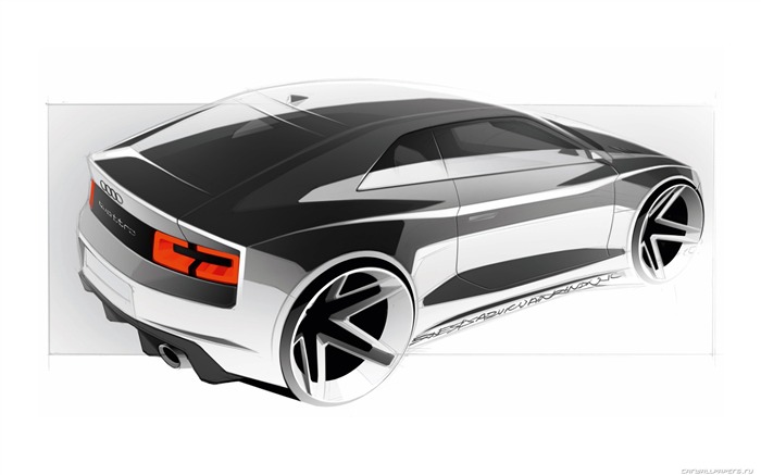 Concept Car Audi quattro - 2010 HD tapetu #25