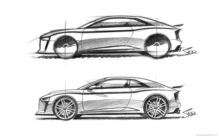 Concept Car Audi quattro - 2010 HD tapetu #31