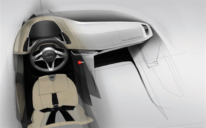 Concept Car de Audi quattro - 2010 fondos de escritorio de alta definición #34