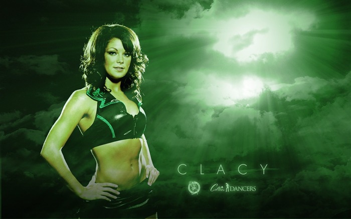 NBA Saison 2010-11, die Celtics Cheerleader Tapete #8