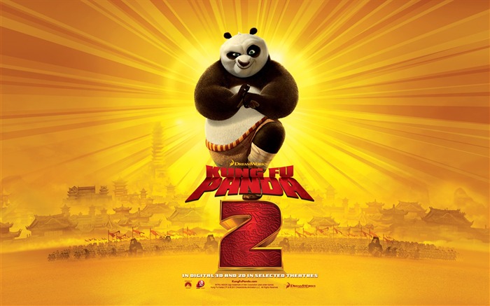 Kung Fu Panda 2 fonds d'écran HD #2