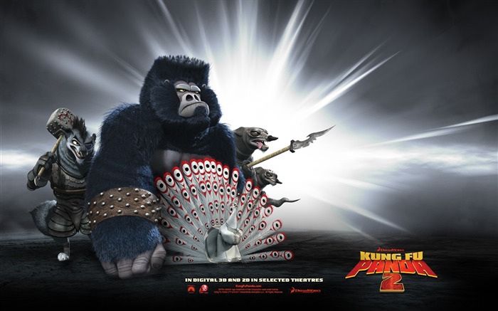 Kung Fu Panda 2 fonds d'écran HD #9