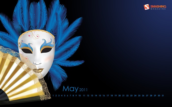 May 2011 Calendar Wallpaper (2) #1