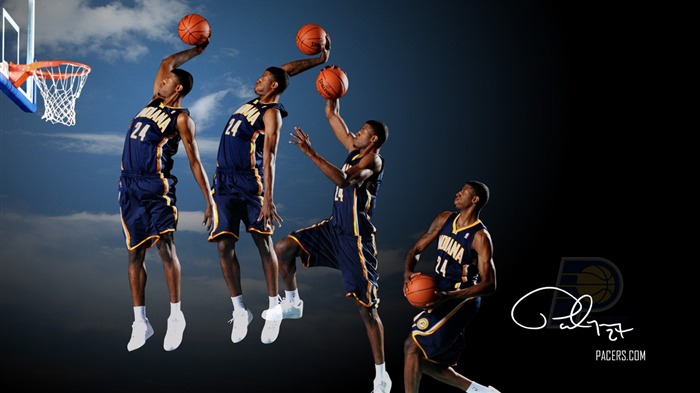 2010-11 시즌 NBA 인디애나 페이서스 배경 화면 #11