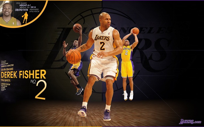 NBA la saison 2010-11, les Lakers de Los Angeles Fonds d'écran #1