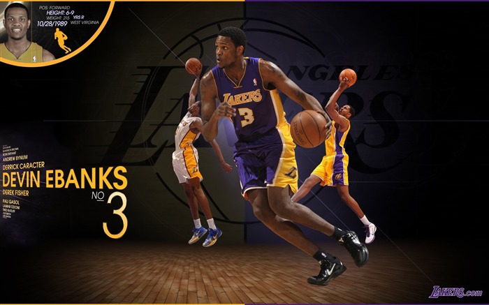 NBA 2010-11賽季 洛杉磯湖人隊 壁紙 #4