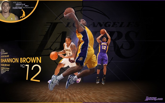 NBA la saison 2010-11, les Lakers de Los Angeles Fonds d'écran #12