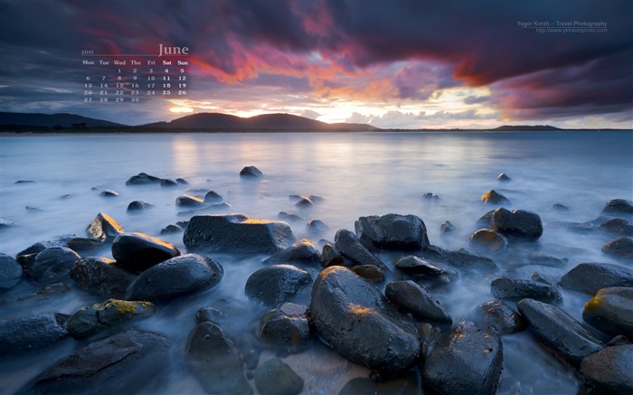 Juni 2011 Kalender Wallpaper (2) #12