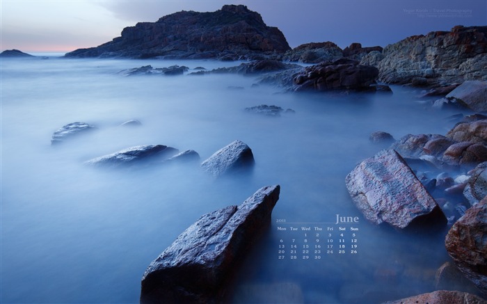 Fond d'écran Calendrier Juin 2011 (2) #17