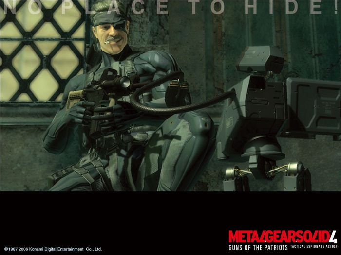 Metal Gear Solid 4: Guns of Patriots tapet #12