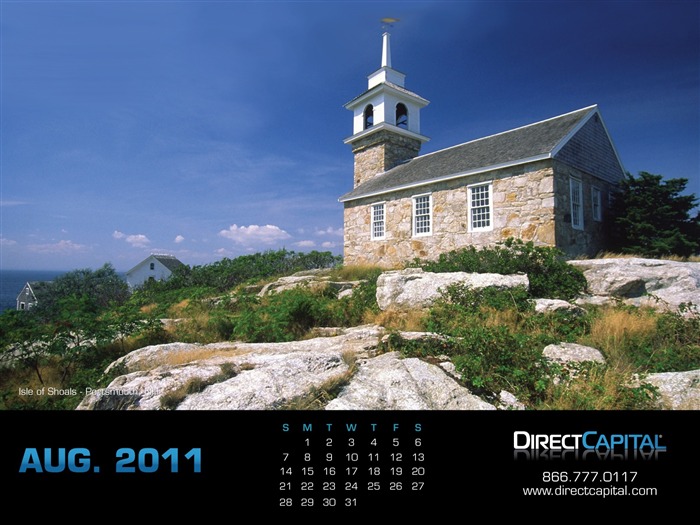 August 2011 calendar wallpaper (2) #15