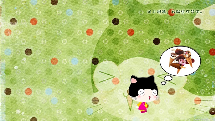 Baby cat cartoon wallpaper (3) #10