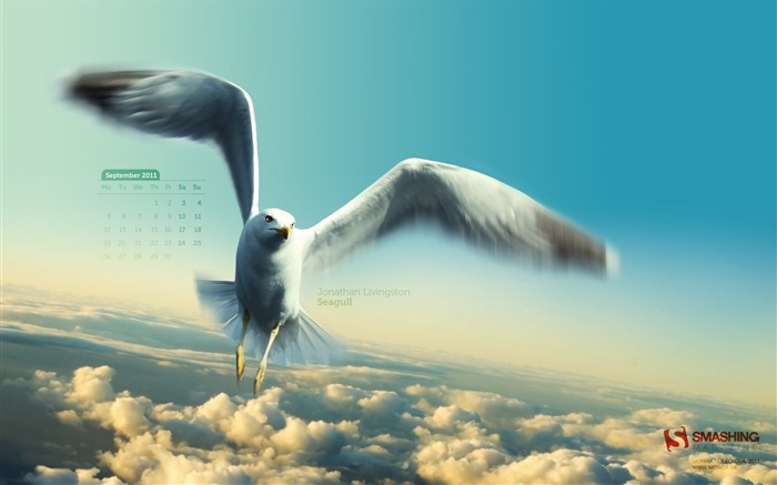 Septembre 2011 Calendar Wallpaper (2) #2