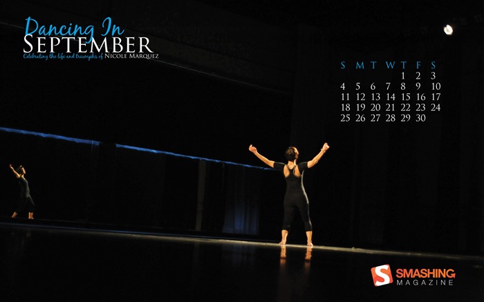 Septembre 2011 Calendar Wallpaper (2) #6