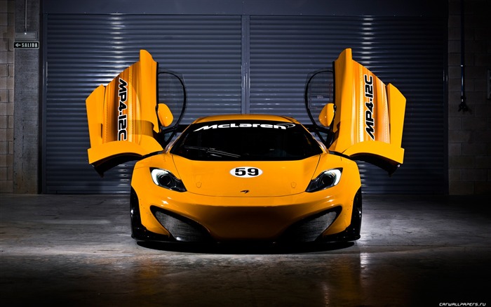 McLaren MP4-12C GT3 - 2011 fonds d'écran HD #2