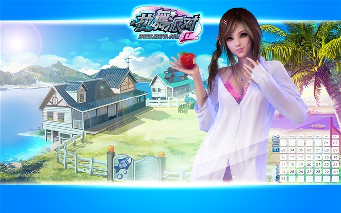 オンラインゲーム熱いダンスパーティーIIの公式壁紙 #7