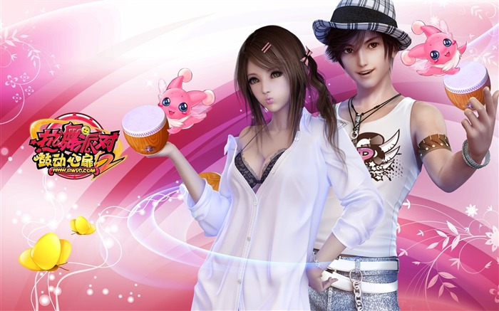 온라인 게임 핫 댄스 파티 II 공식 배경 화면 #21