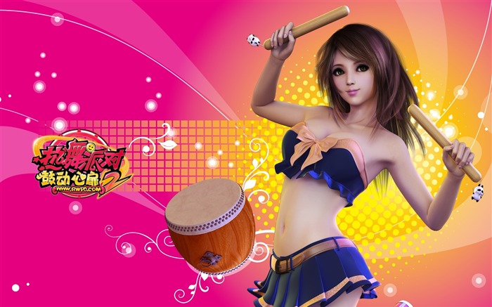 온라인 게임 핫 댄스 파티 II 공식 배경 화면 #22