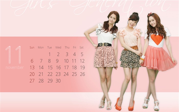 November 2011 Kalender Wallpaper (2) #16