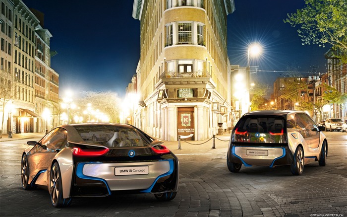 BMW i8 개념 - 2011의 HD 배경 화면 #14