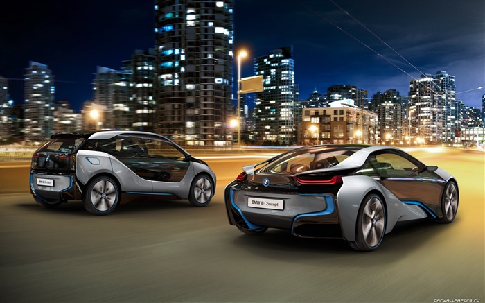 BMW i8 개념 - 2011의 HD 배경 화면 #17