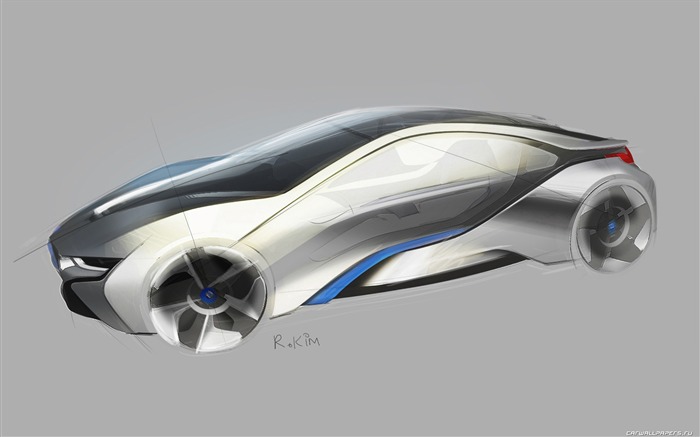 BMW i8 Concept - 2011 fonds d'écran HD #41